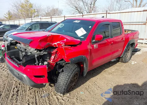 2022 Nissan Frontier Sv 4X4 from USA, damaged, VIN 1N6ED1EK0NN603614